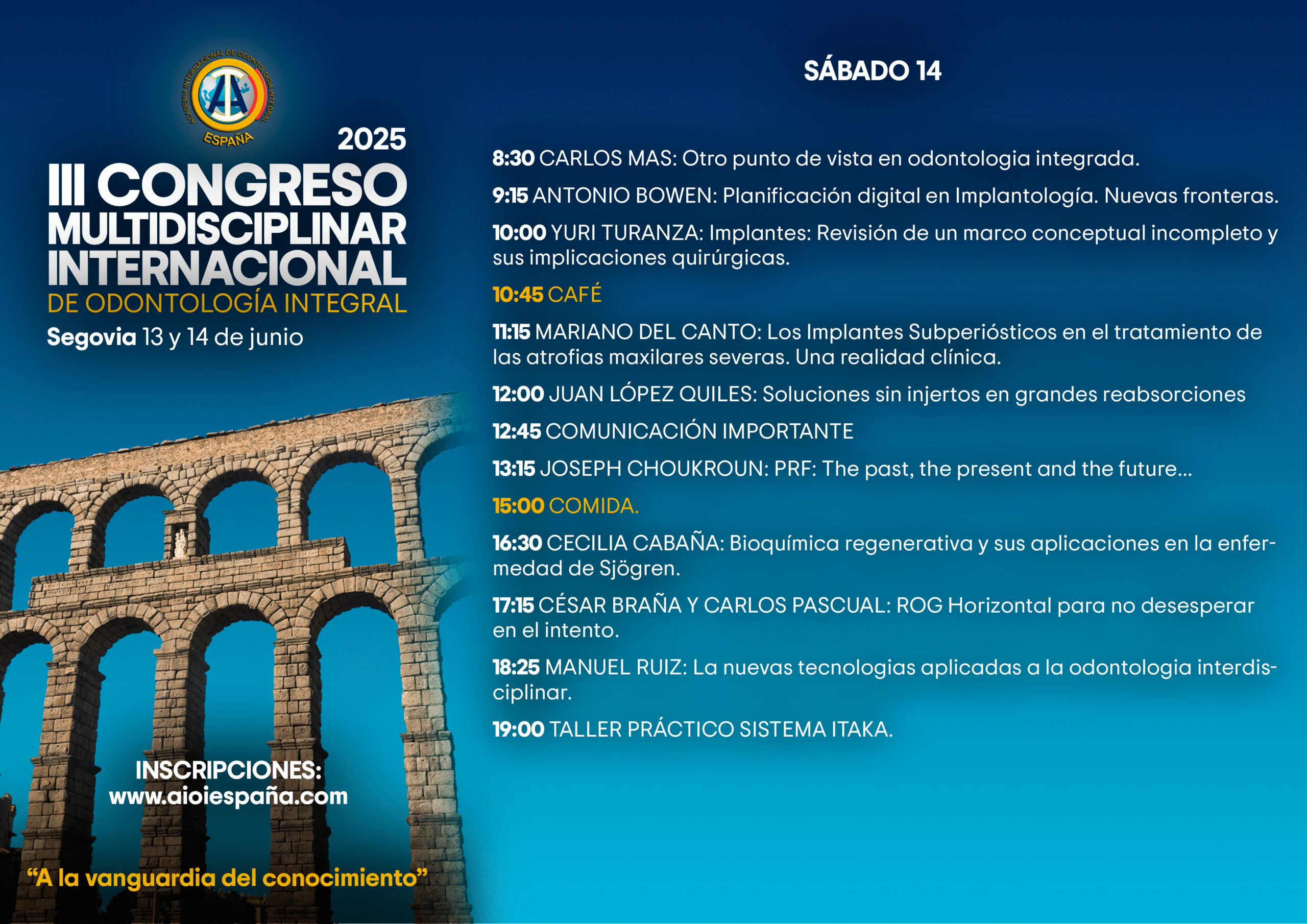 sábado 14